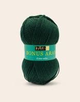 Sirdar Hayfield BONUS ARAN Knitting Wool Yarn 100g - 839 Bottle Green